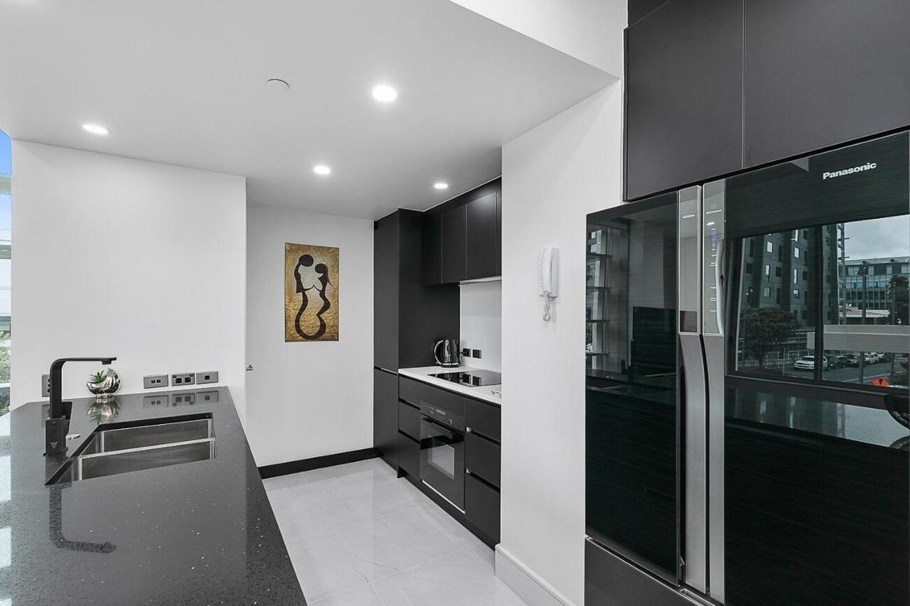 Qv Upscale Modern Viaduct Apt With Parking - 965 Auckland Kültér fotó